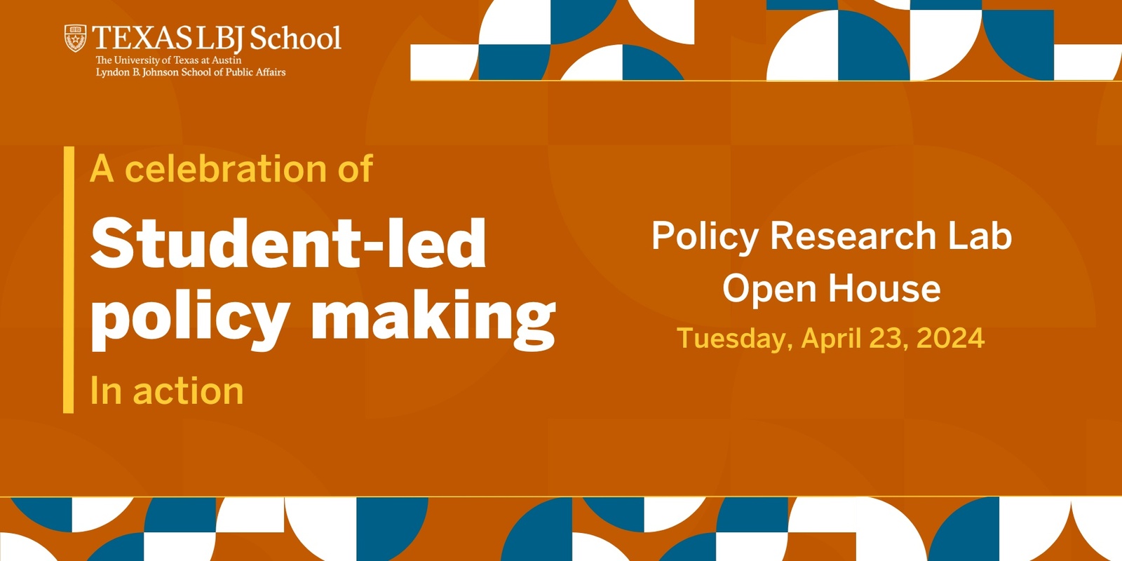 Banner image for Policy Research Lab Open House