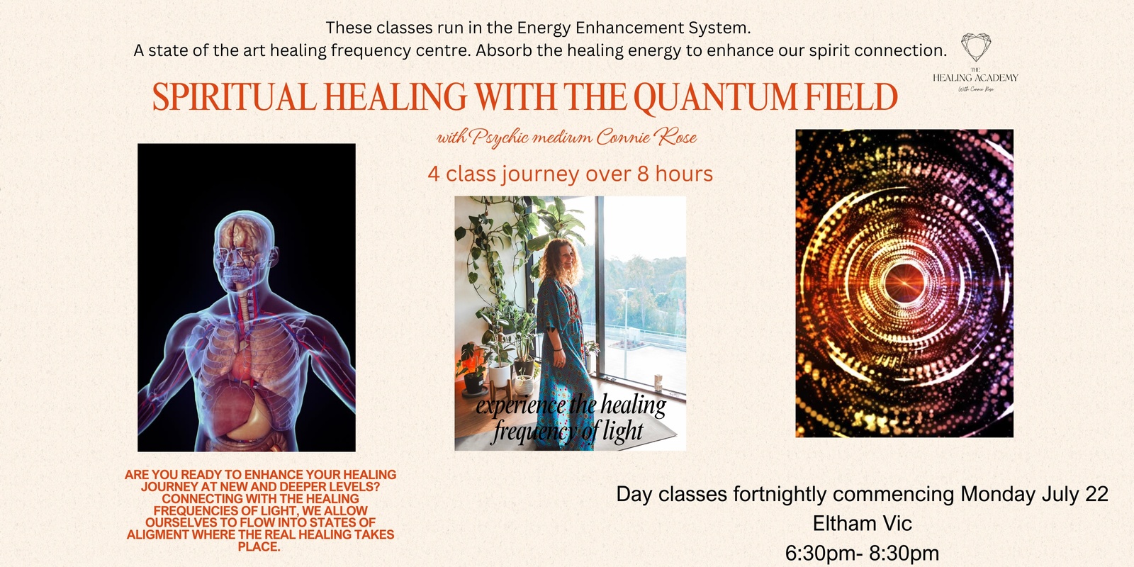 Banner image for SPIRITUAL HEALING WITH THE QUANTUM FIELD (in the EES)