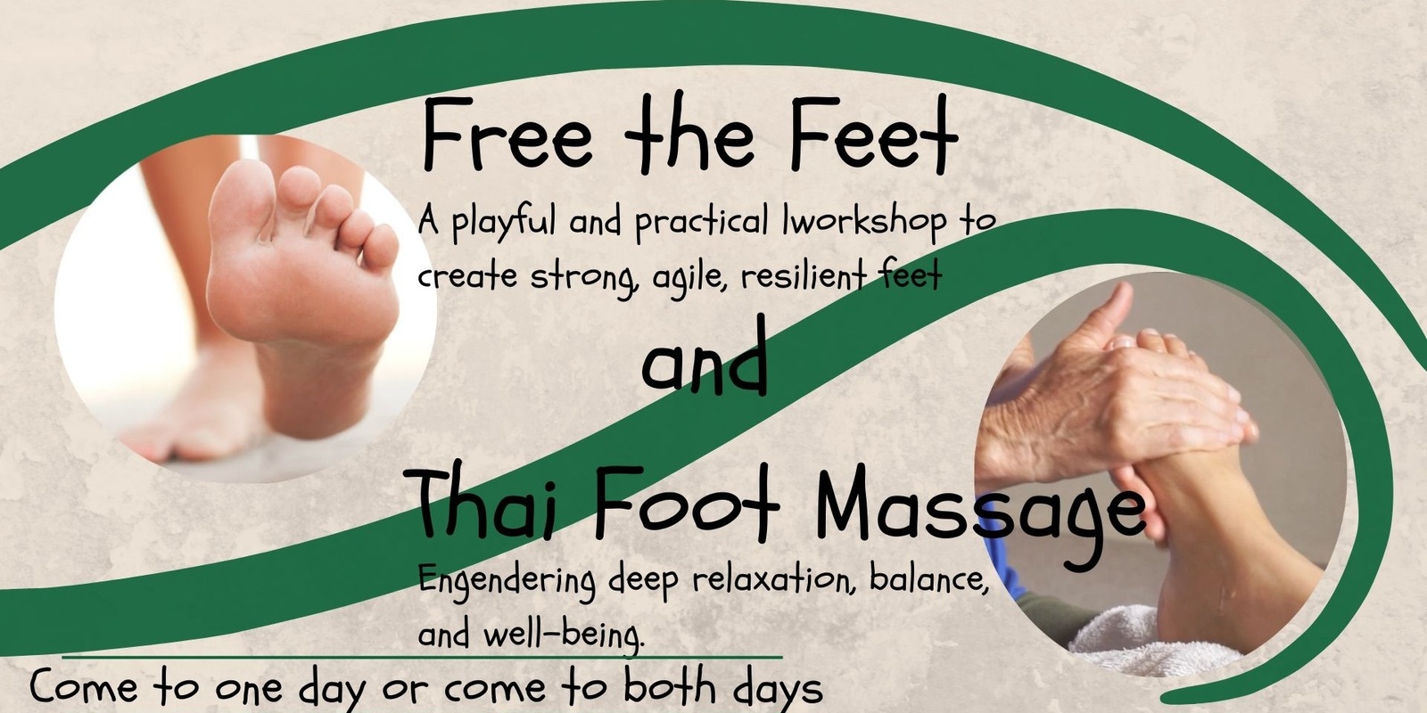 Banner image for Free the Feet + Thai Foot Massage