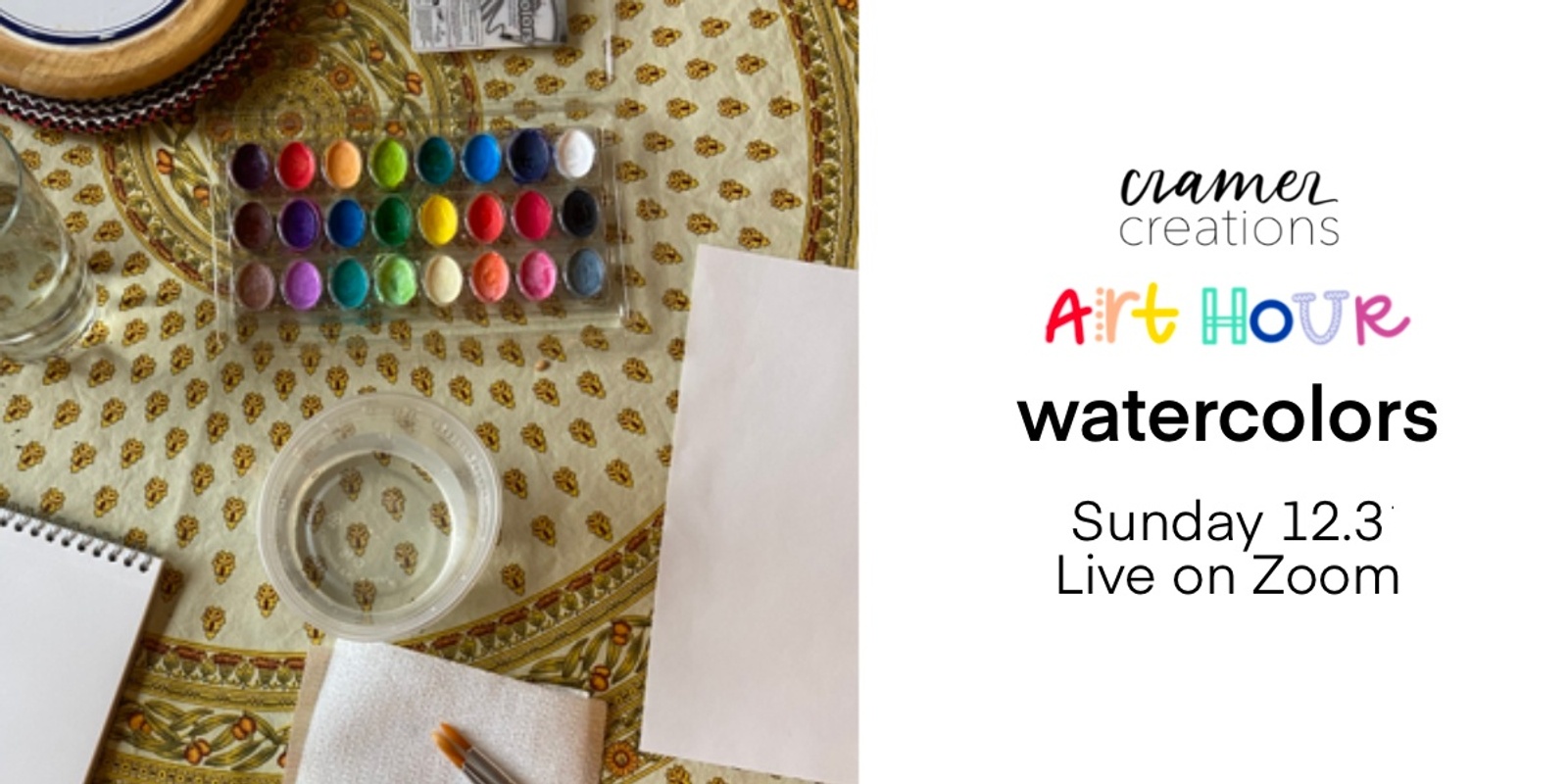 Banner image for Art Hour: Watercolors