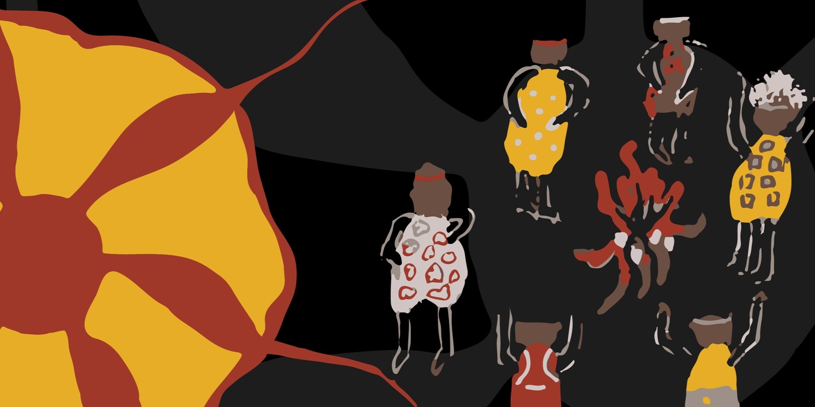 Banner image for Kaiela Arts NAIDOC 2024 Exhibition - Keep the Fire Burning! Blak, Loud and Proud.