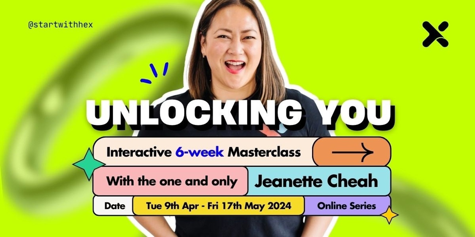 Banner image for Unlocking YOU: Leadership and Career Development w/ Jeanette Cheah