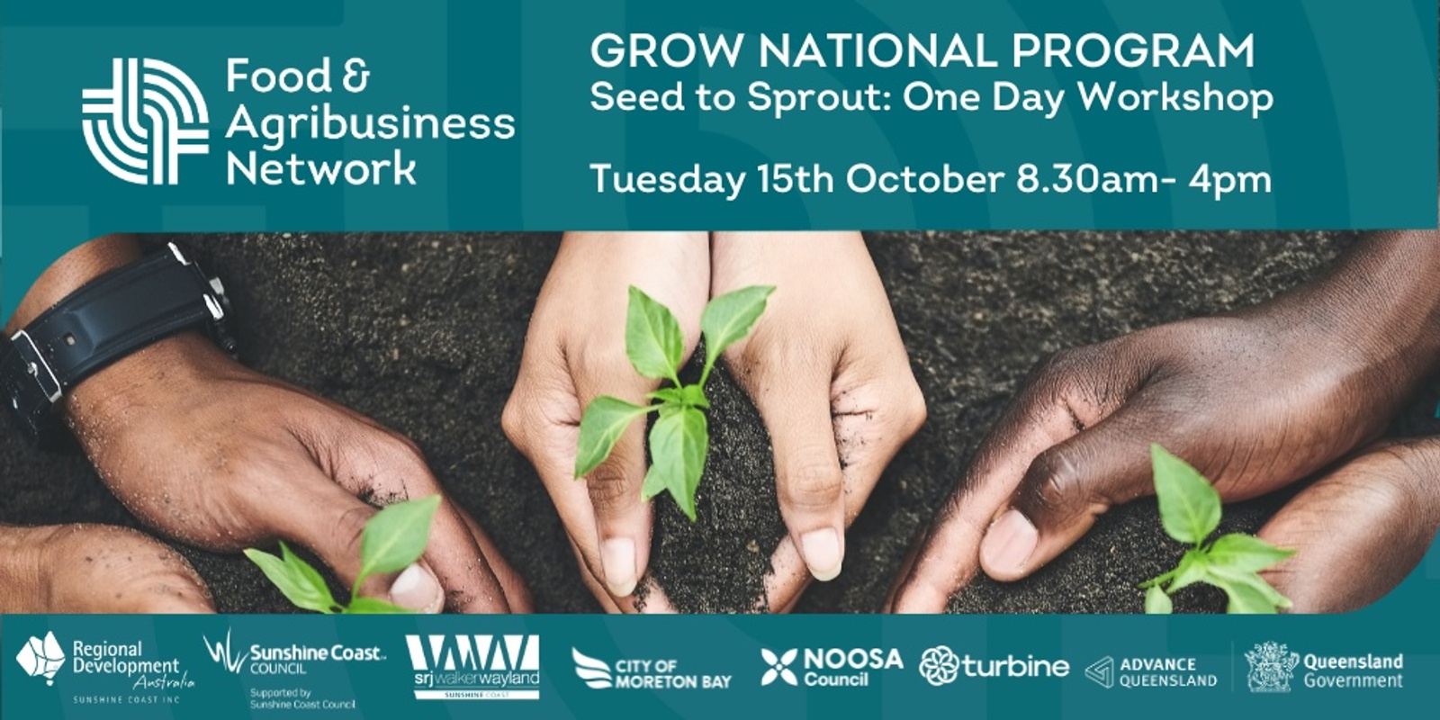 Banner image for GROW NATIONAL PROGRAM: Seed to Sprout (One day workshop)