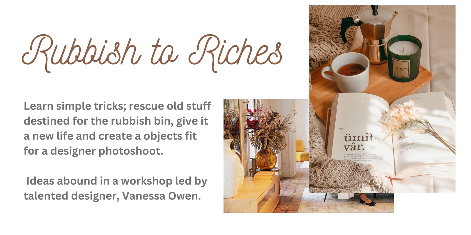 Banner image for Rubbish to Riches