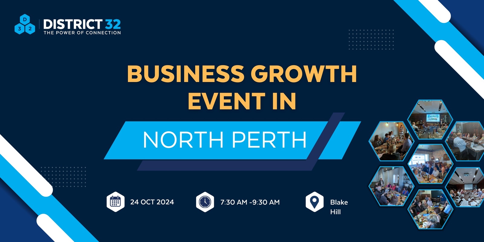 Banner image for District32 Business Networking Perth – North Perth - Thu 24 Oct