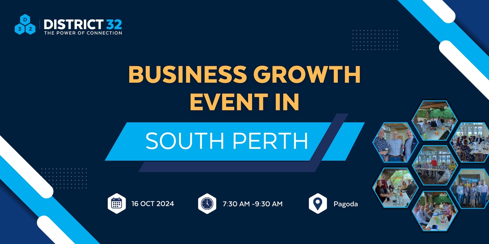 Banner image for District32 Business Networking– South Perth - Wed 16 Oct