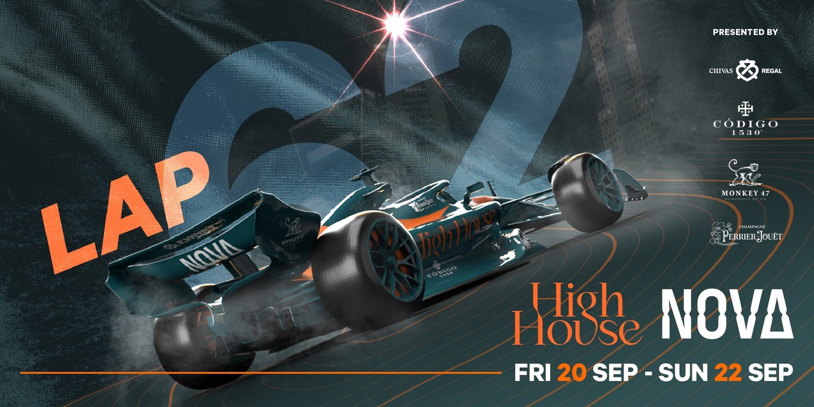 Banner image for LAP 62: A HighHouse & NOVA Weekender Party