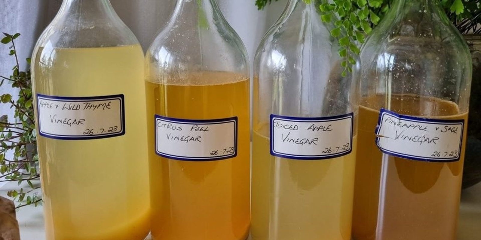 Banner image for HOW TO MAKE VINEGARS AND DIFFERENT WAYS TO USE THEM