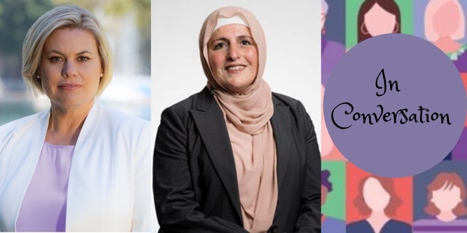 Banner image for Women for Election In Conversation with Nadia Saleh