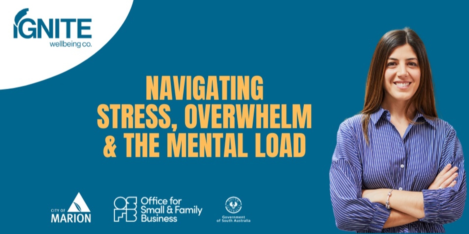 Banner image for Navigating Stress, Overwhelm and the Mental Load - Session 2/6- Marion