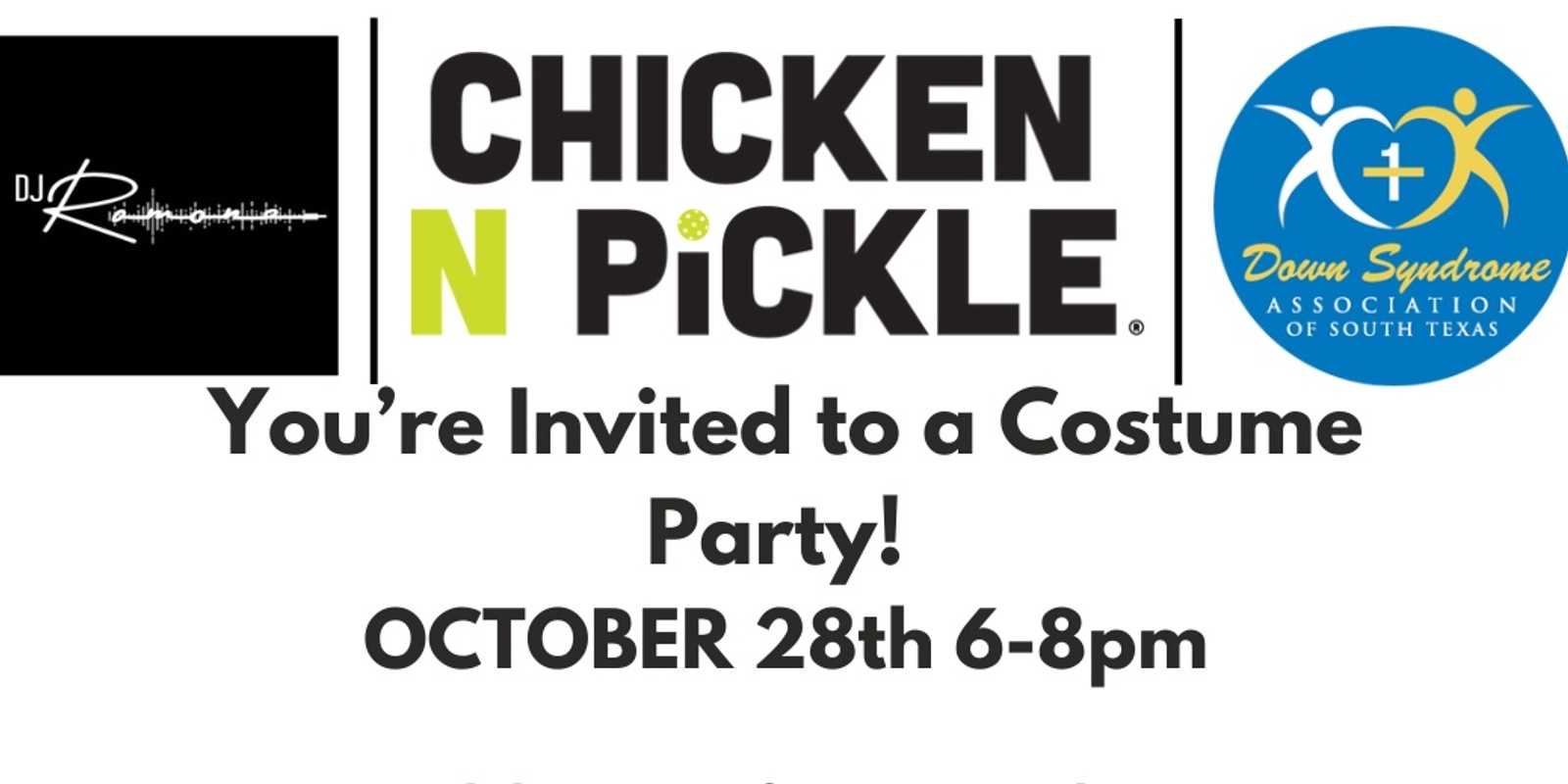 Banner image for Chicken N Pickle Costume Party!