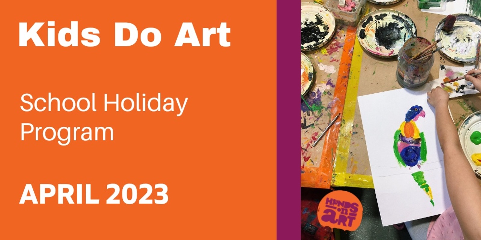 Banner image for Kids Do Art workshops - School Holiday Program April