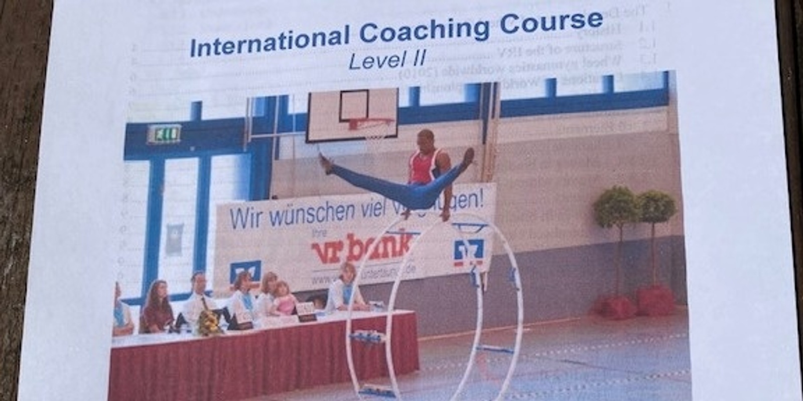 Banner image for Five day German Wheel Workshop and most of Level 2 Coaching Certificate 