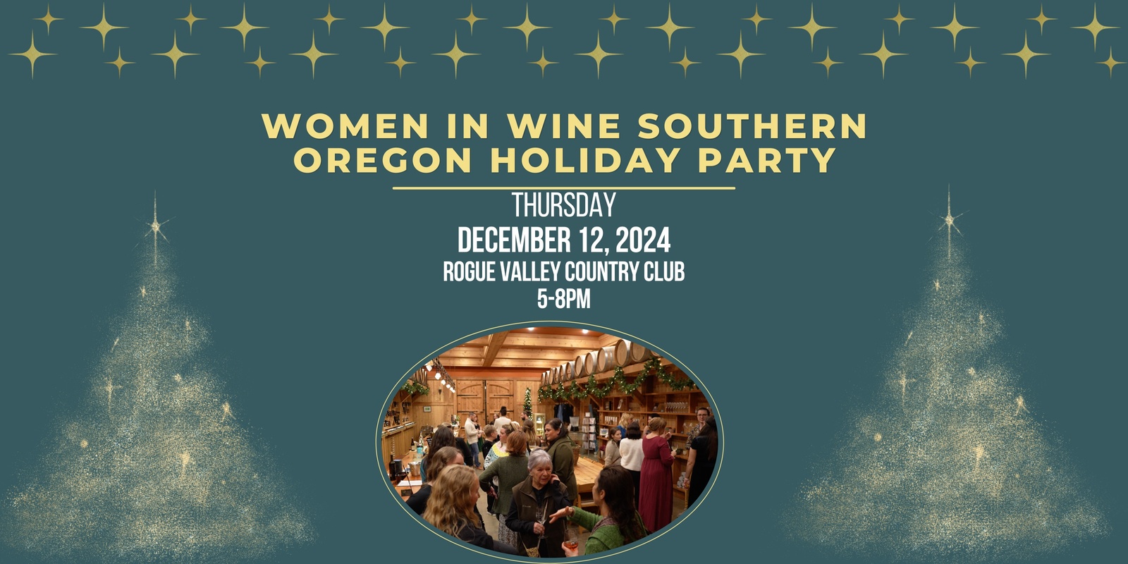 Banner image for Southern Oregon Women in Wine Holiday Party