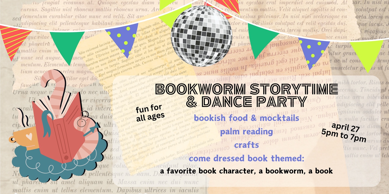 Banner image for Bookworm Storytime & Dance Party