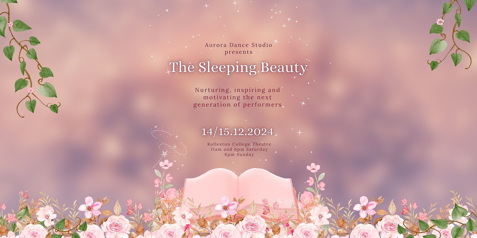 Banner image for The Sleeping Beauty - Cast B (Saturday 6pm) Purple