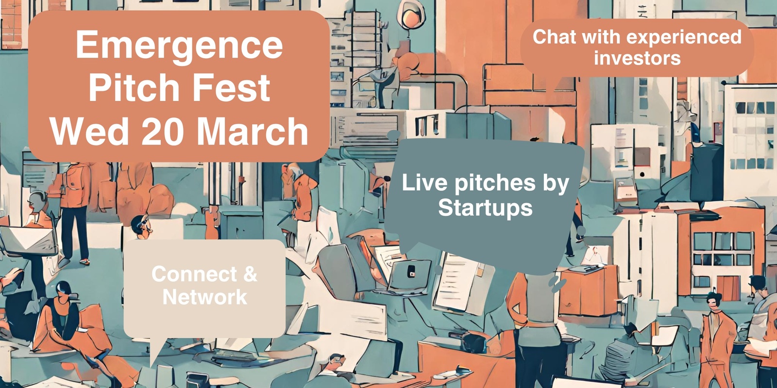 Banner image for Emergence Pitch Fest 