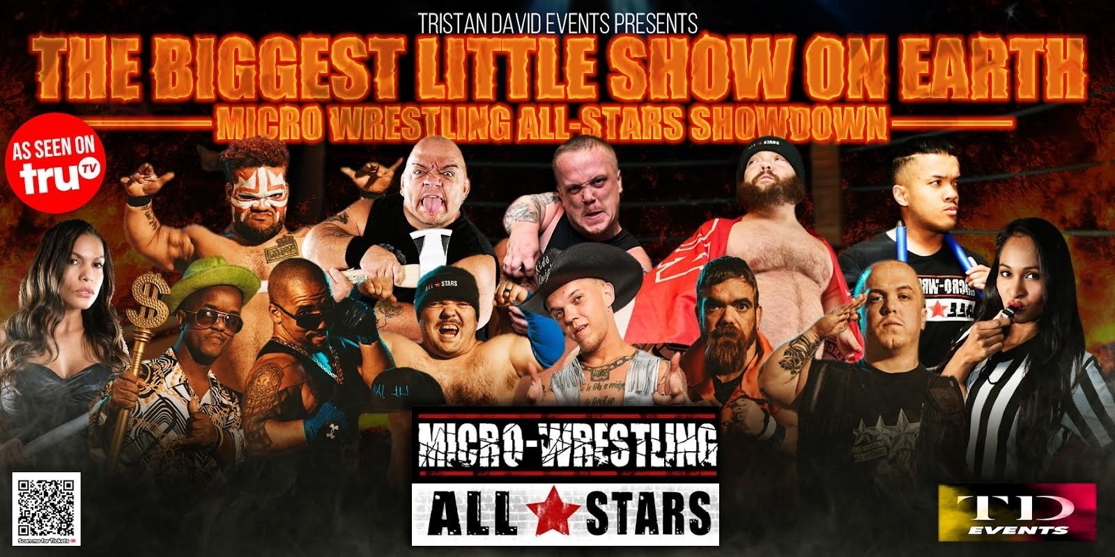 Banner image for "The Biggest Little Show on Earth: Micro Wrestling All-Stars Showdown"