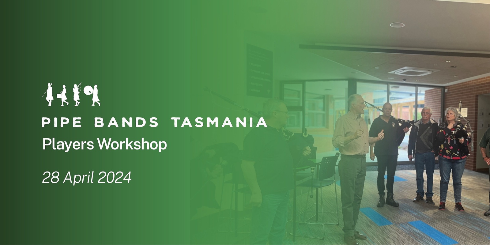 Banner image for Pipe Bands Tasmania - April Workshop