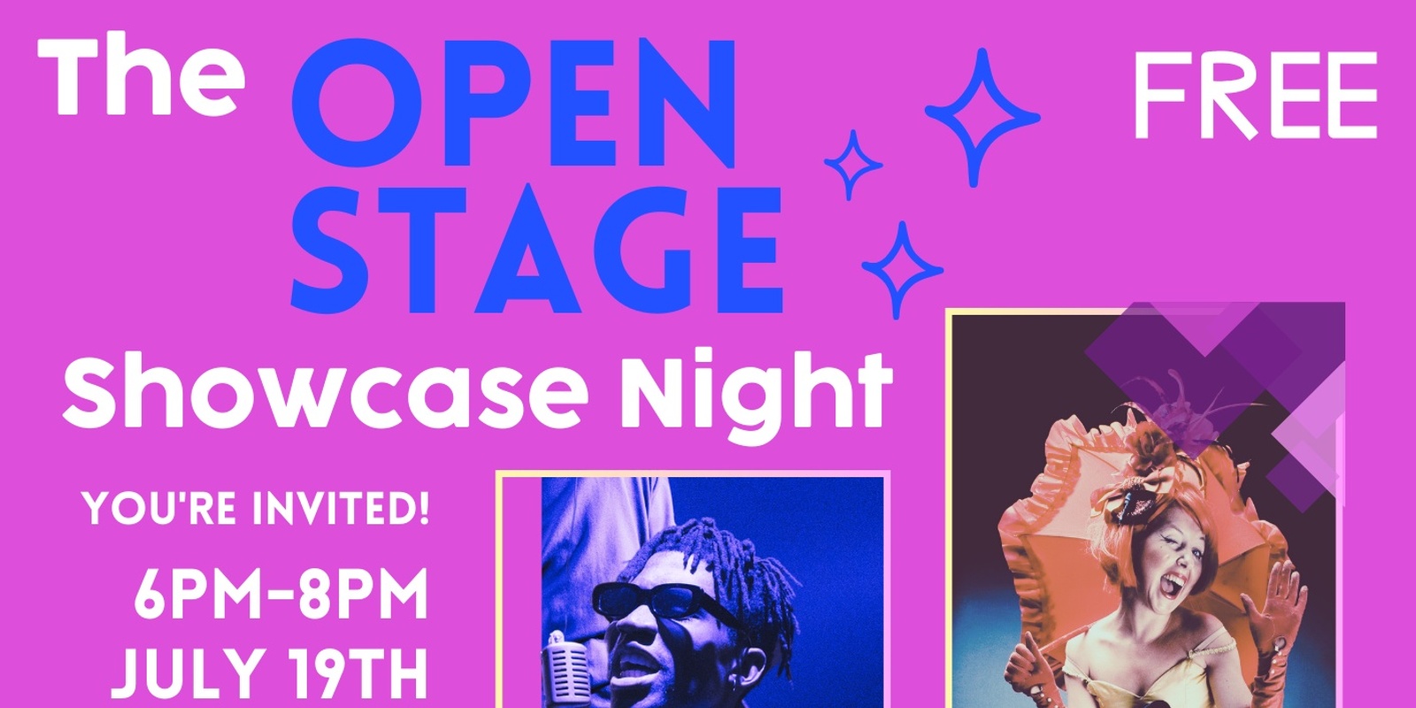 Banner image for The Open Stage Showcase Night