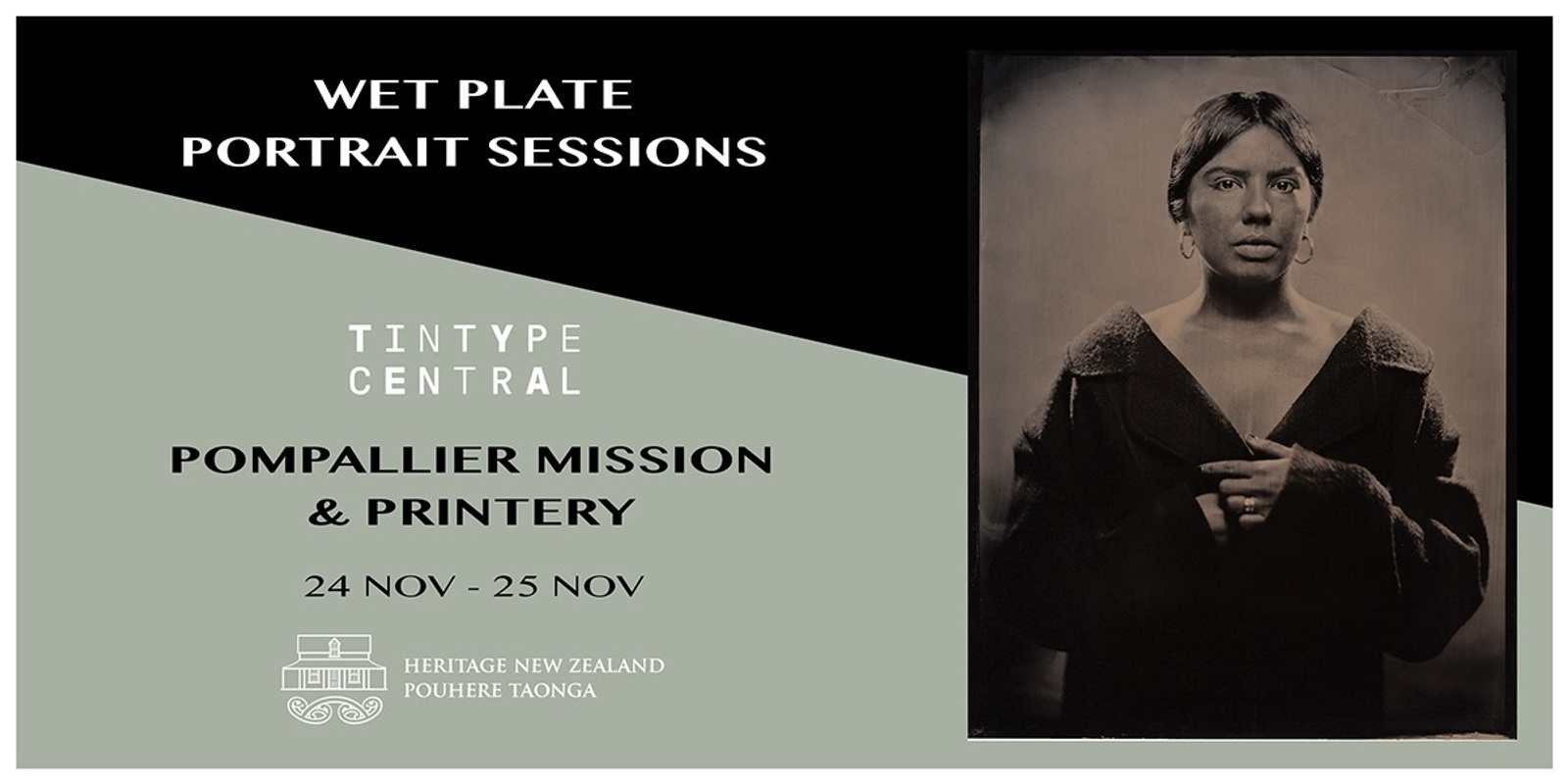 Banner image for Pompallier Mission & Printery: Wet Plate Portrait Sessions