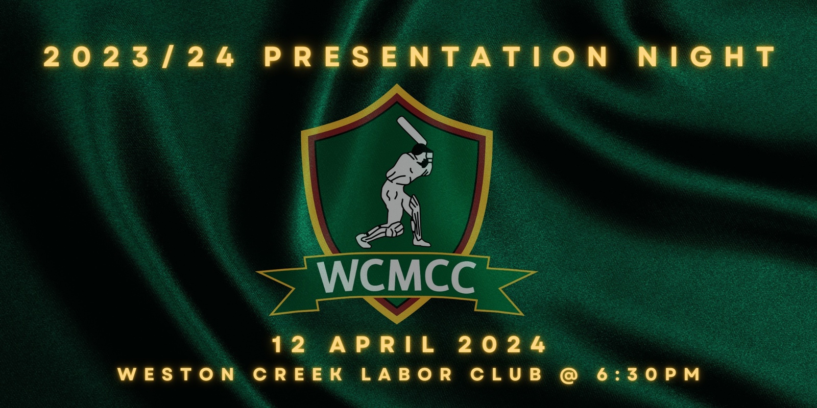 Banner image for WCMCC 2023-24 Presentation Night
