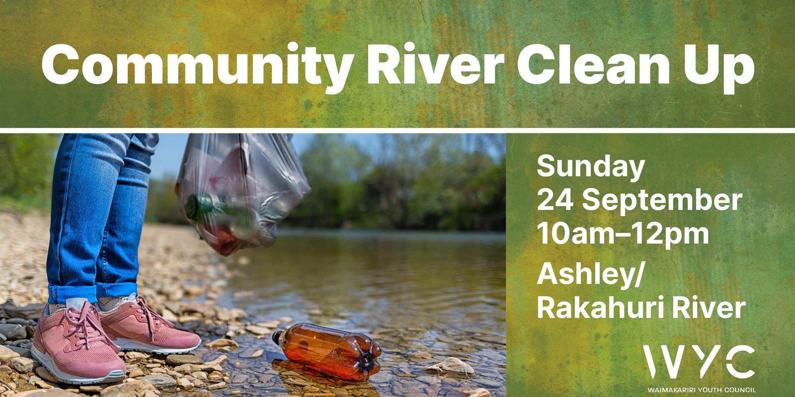 Banner image for Ashley/Rakahuri River Clean up