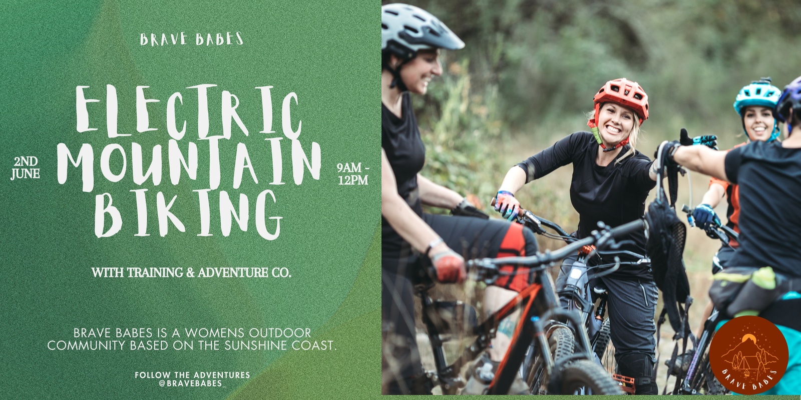 Banner image for Electric Mountain Biking w/ Brave Babes