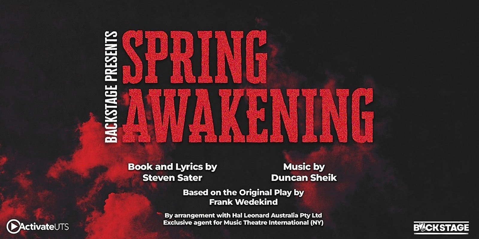 Banner image for Backstage Presents: Spring Awakening