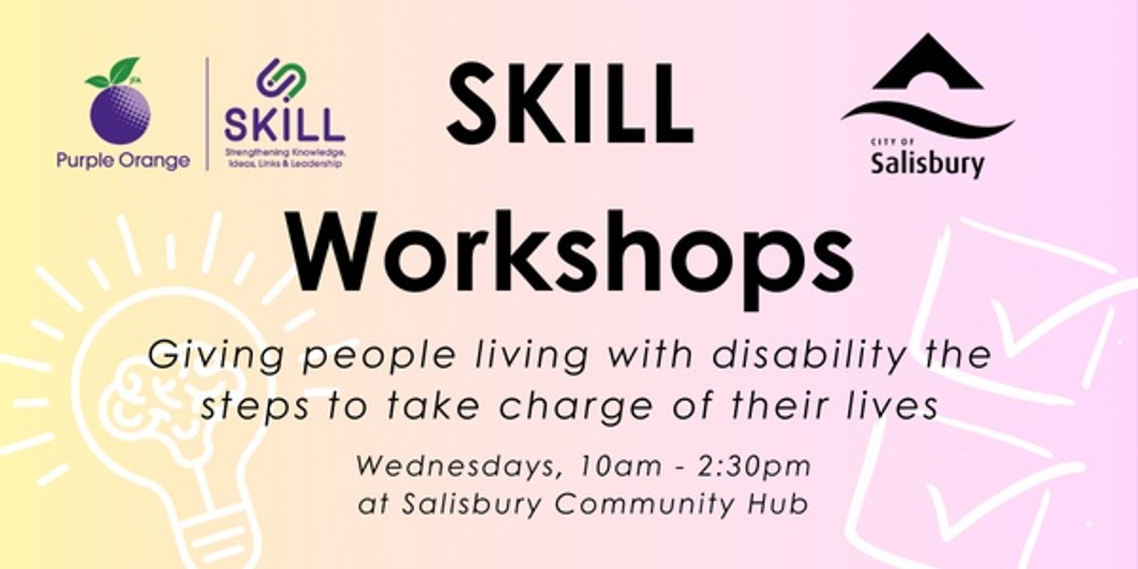 Banner image for SKILL Workshops - Salisbury