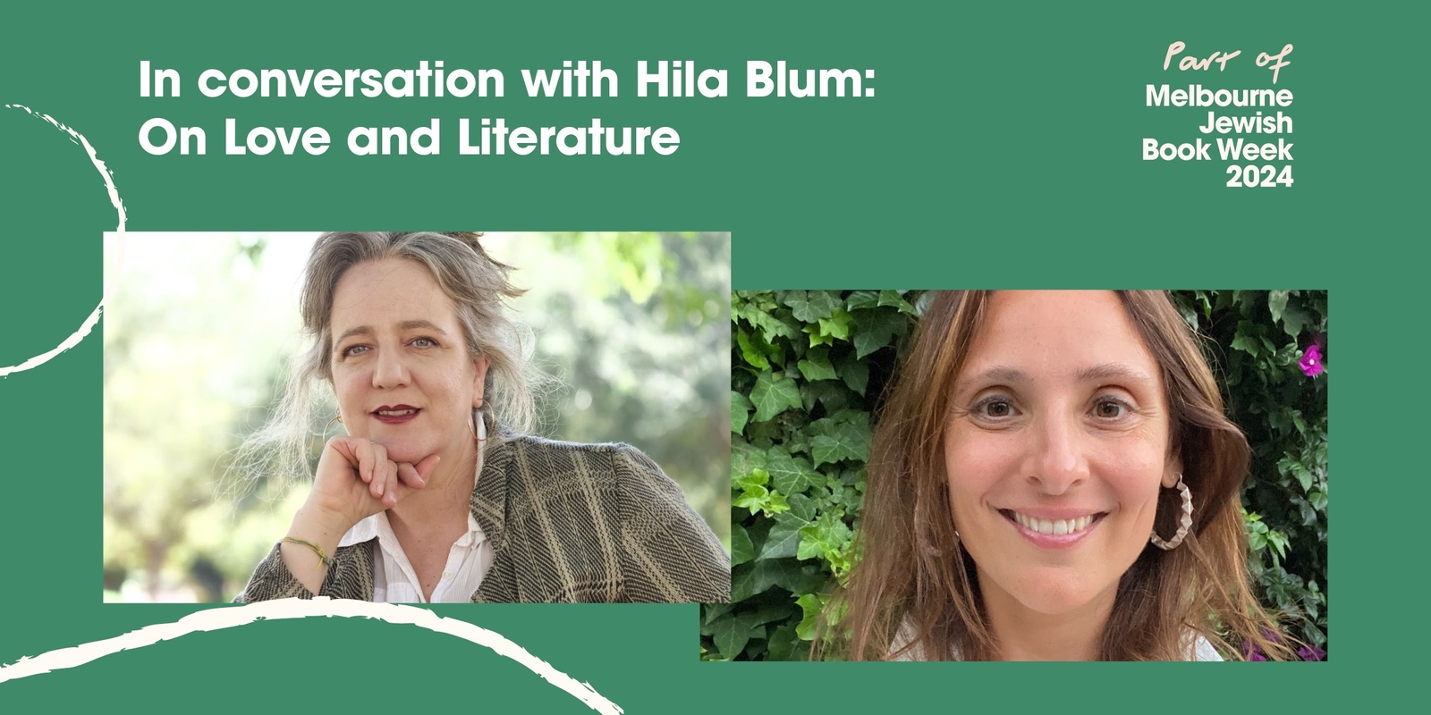 Banner image for In conversation with Hila Blum: On Love and Literature