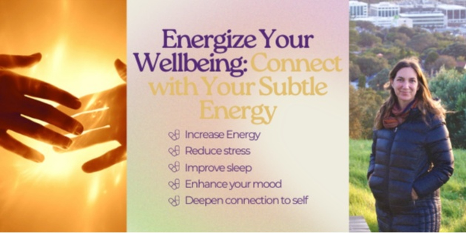 Banner image for Energize Your Wellbeing: Connect with Your Subtle Energy