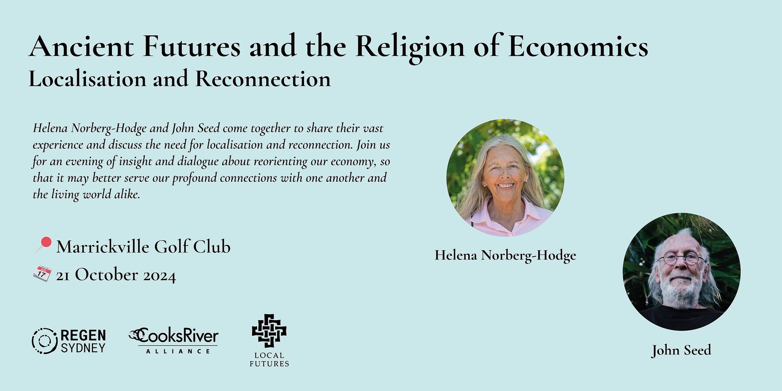 Banner image for Ancient Futures and the Religion of Economics