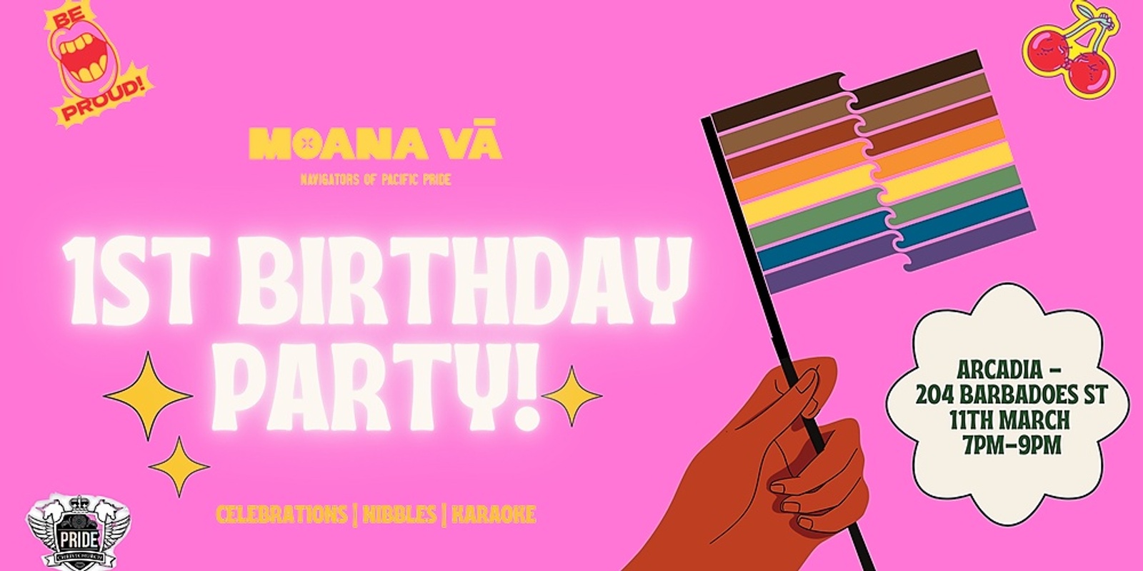 Banner image for Moana Vā's 1st Birthday Party 