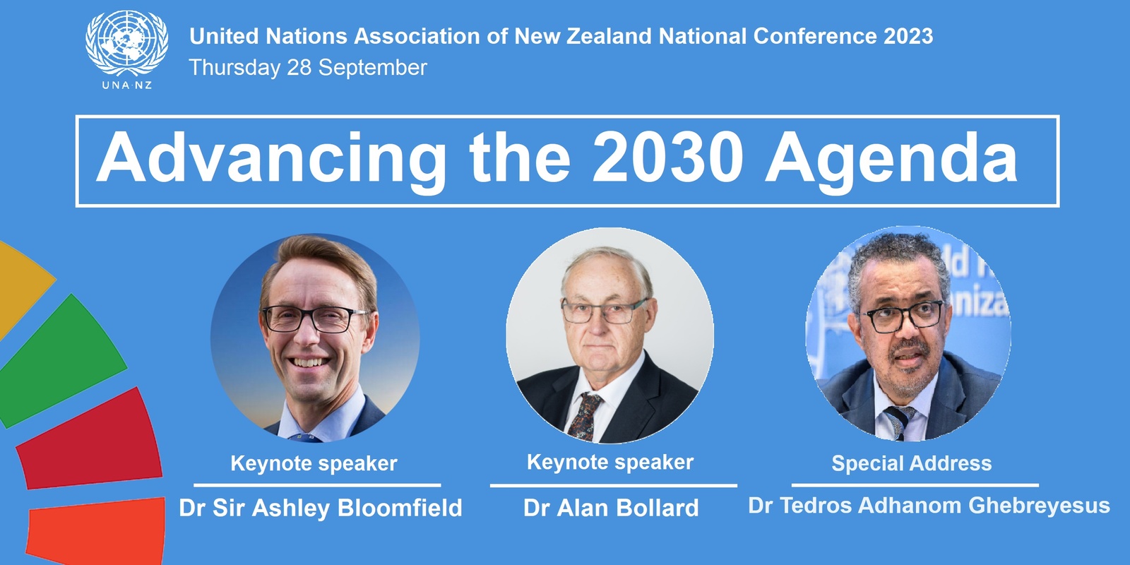 Banner image for UNA NZ National Conference 2023 - Advancing the 2030 Agenda