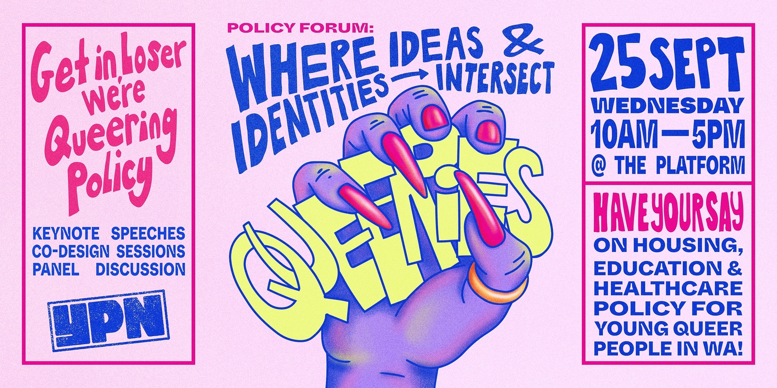 Banner image for Queeries: Where Ideas and Identities Intersect