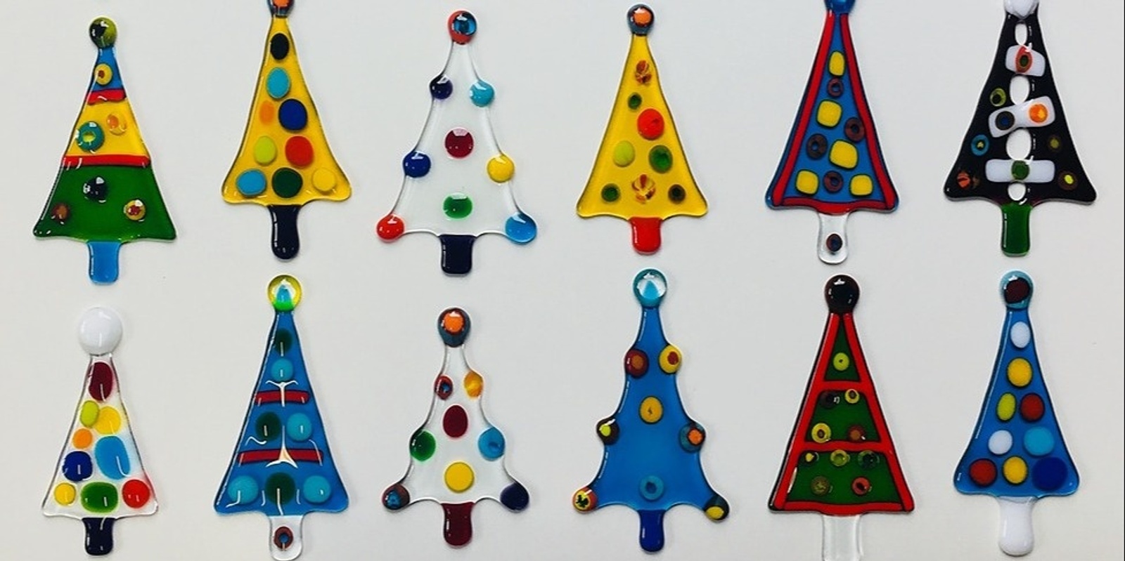 Banner image for Come & make your own Fused Glass Christmas Tree Decoration with Glass Artist Joy Levins (Sunday 5thDec)