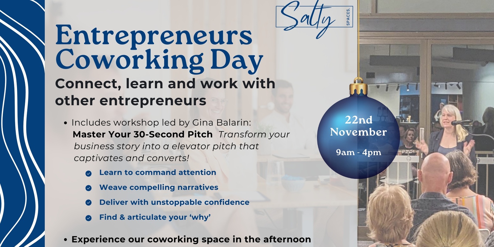 Banner image for Entrepreneurs Coworking Day