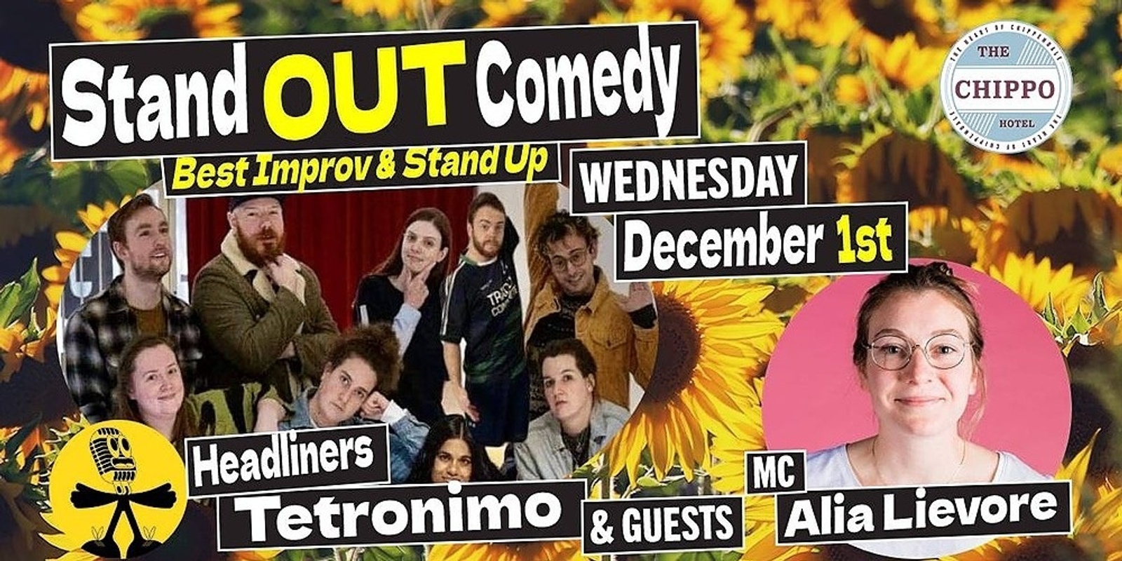 Banner image for Stand OUT Comedy:  Alia Lievore