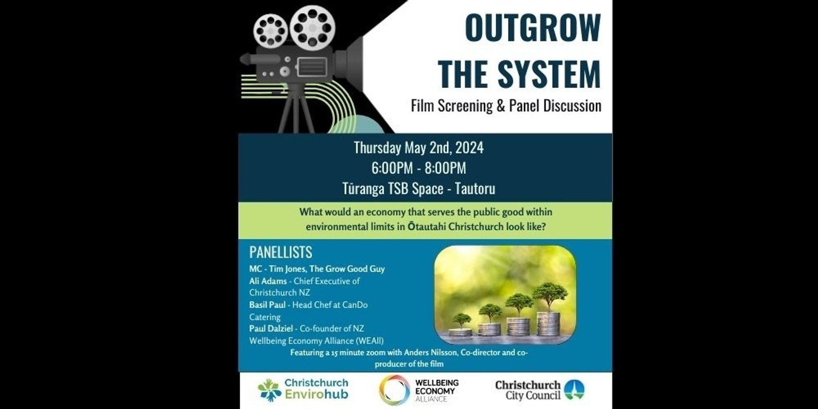 Banner image for Outgrow the System - Film Screening & Panel Discussion