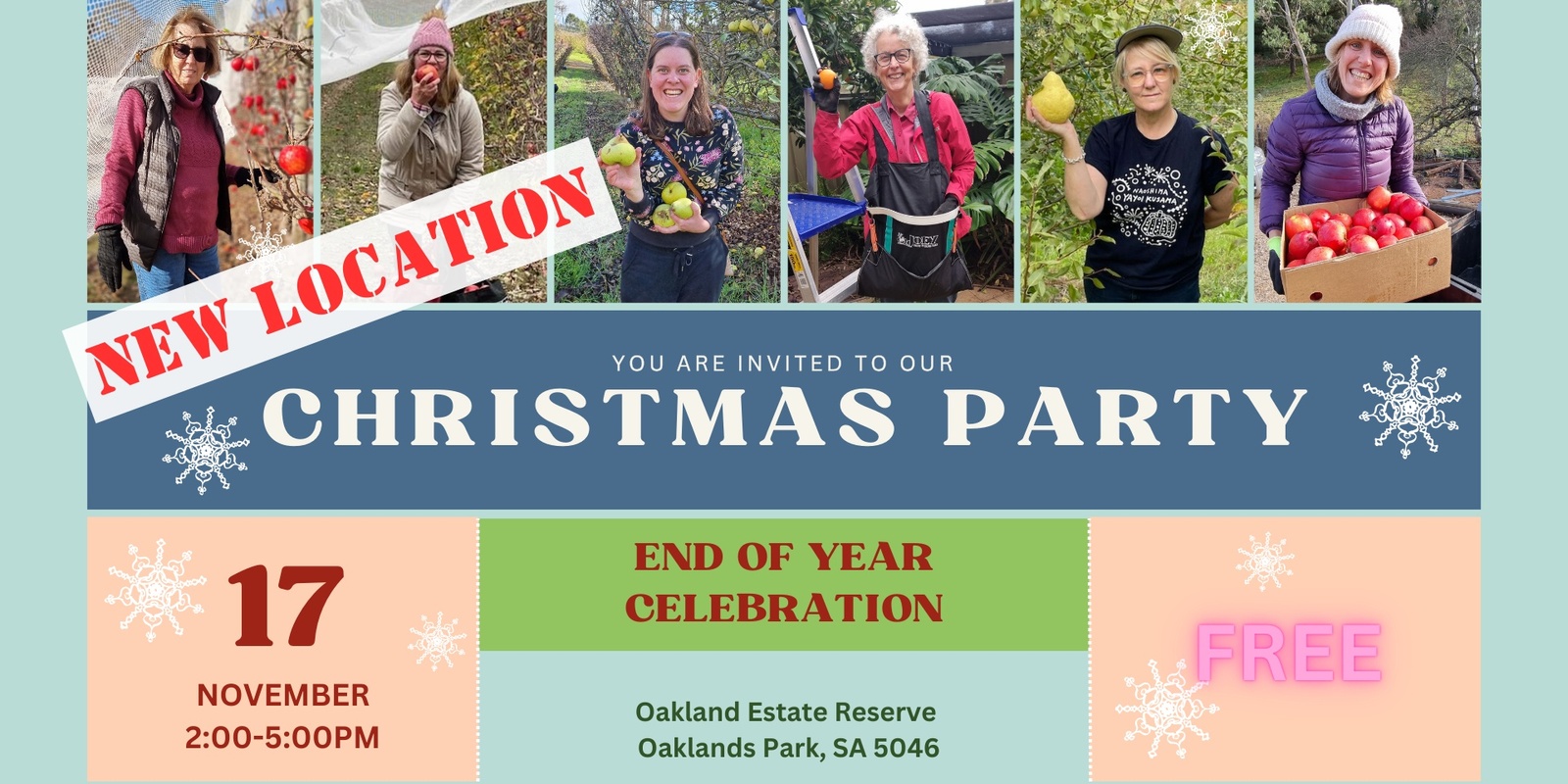 Banner image for End of Year Party in the park