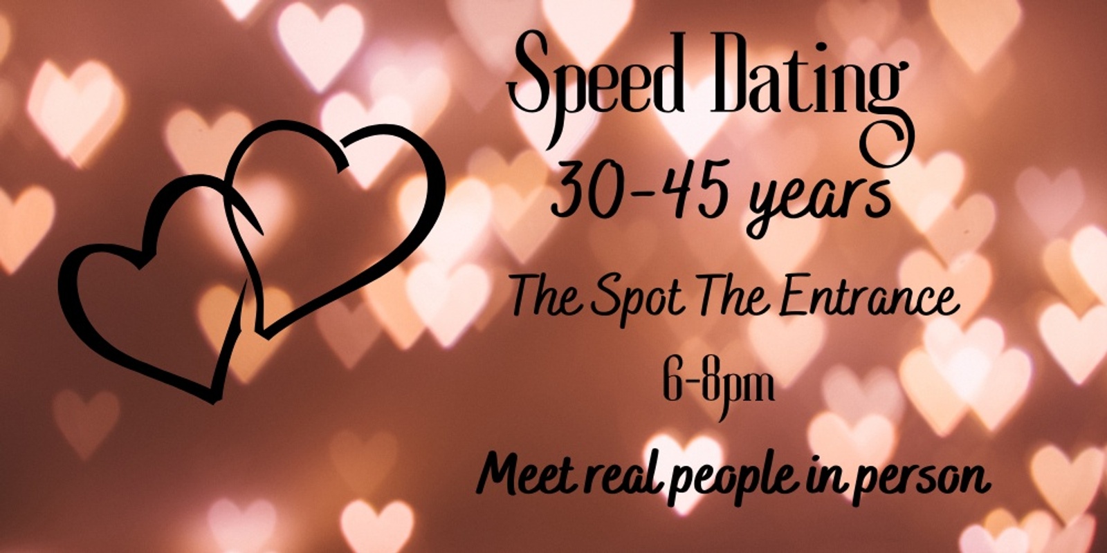 Banner image for Canceled - 30-45 years Speed Dating 