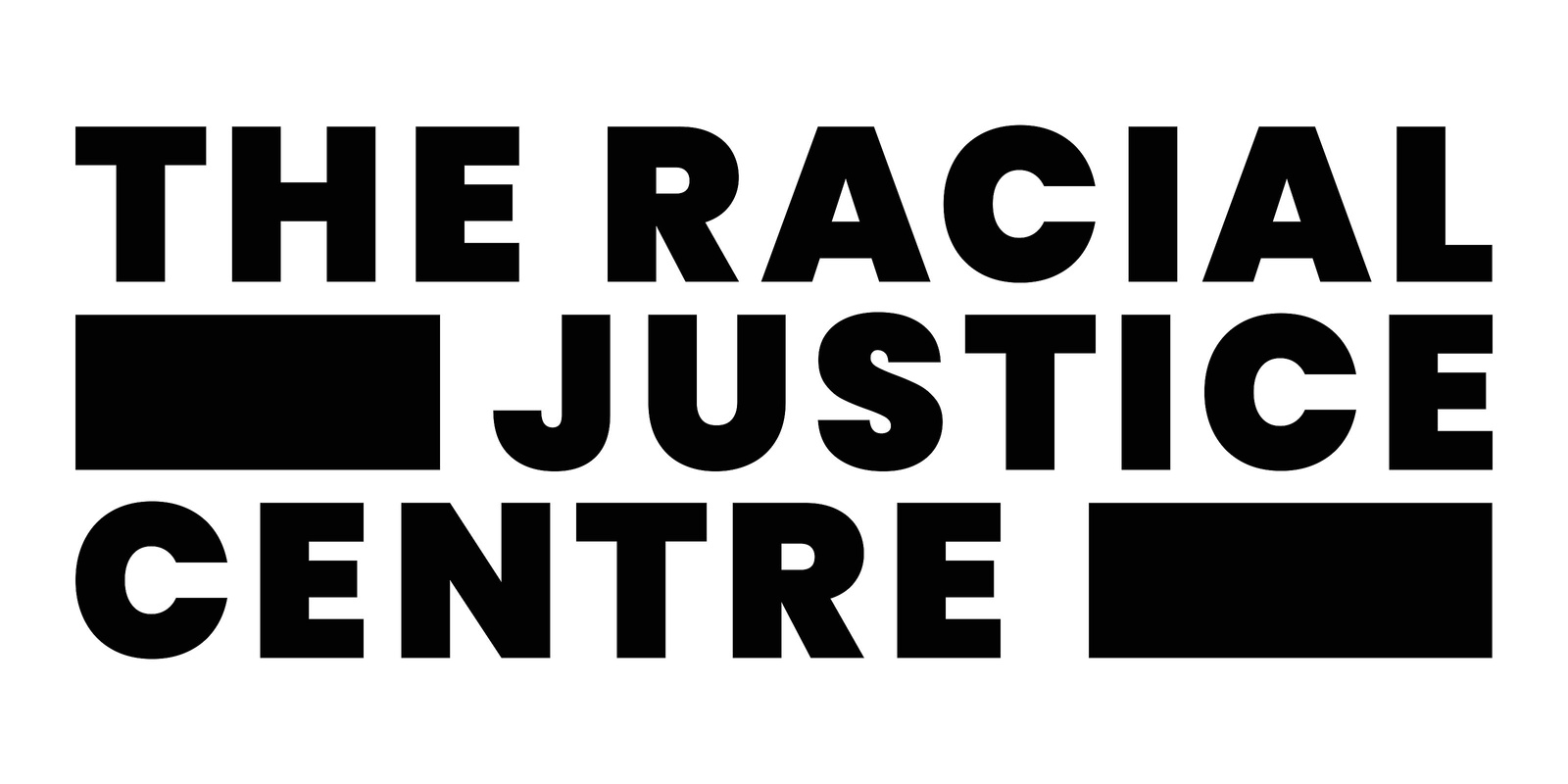 The Racial Justice Centre's banner