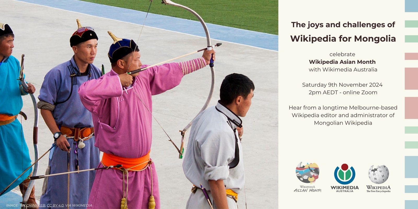 Banner image for The joys and challenges of Wikipedia for Mongolia