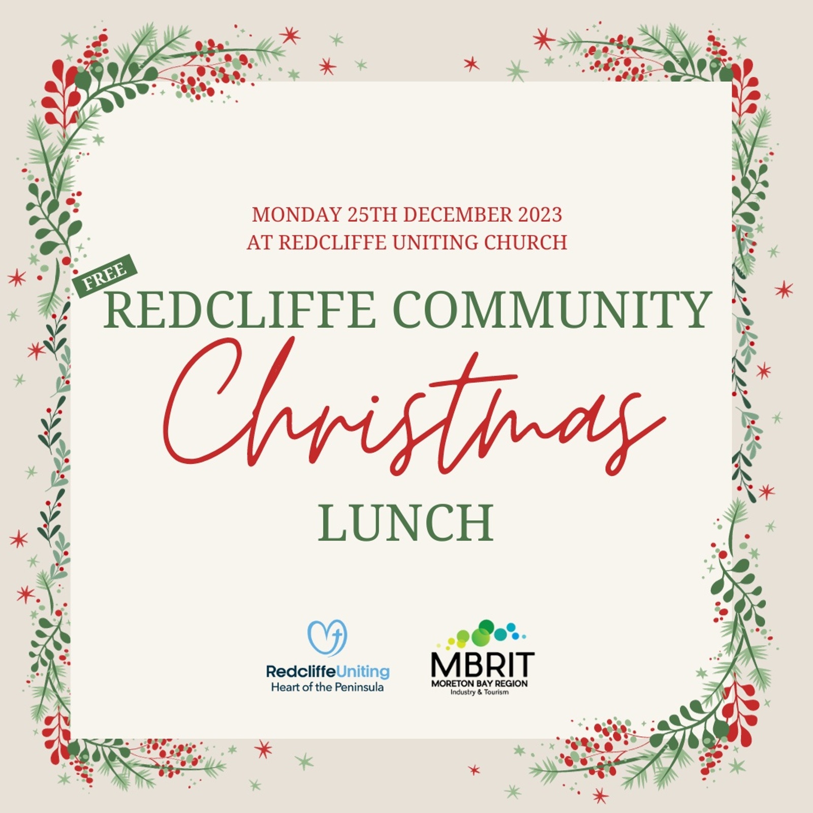 Redcliffe Community Christmas Lunch Humanitix