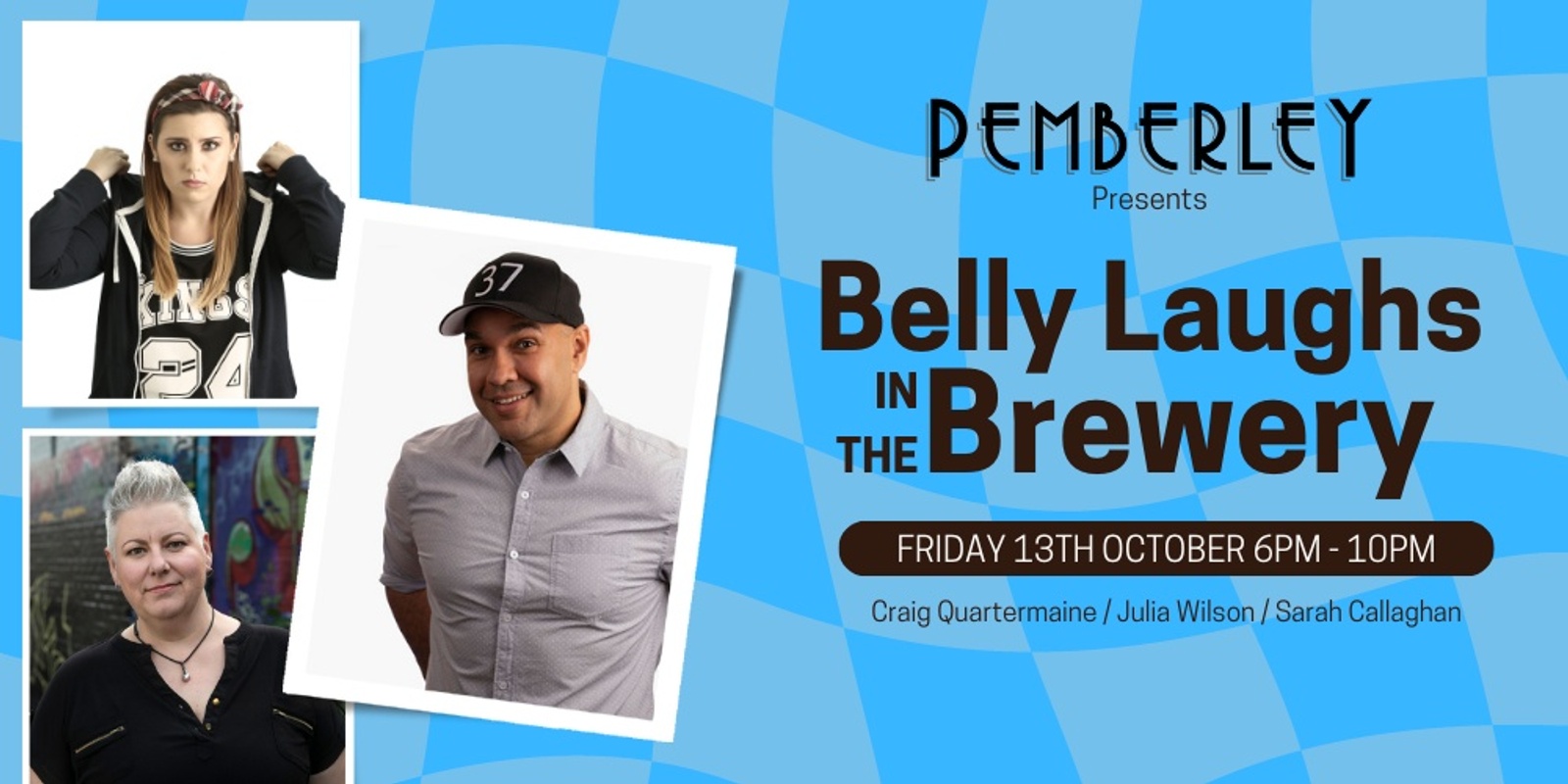 Banner image for Belly Laughs in the Brewery