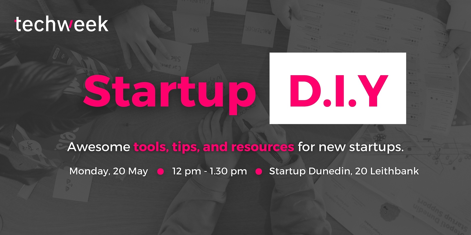 Banner image for Startup D.I.Y: Dream it, plan it, build it