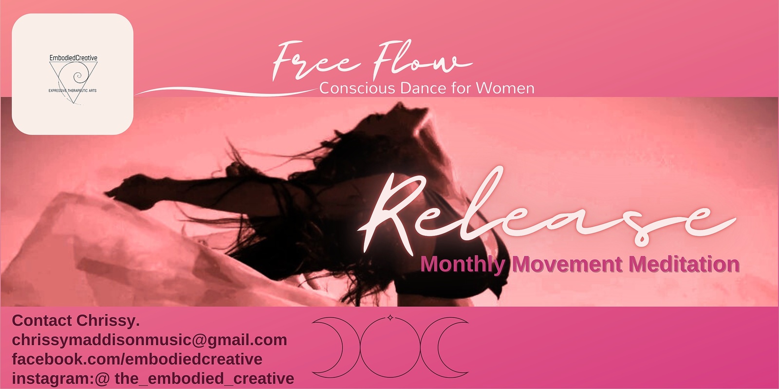 Banner image for  Release! November FreeFlow ~ Conscious Dance for Women