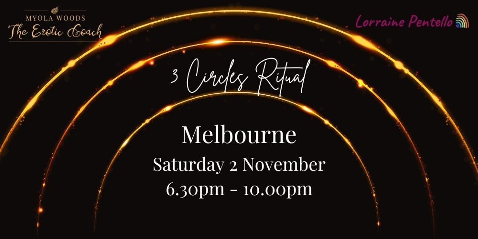 Banner image for 3 Circles Ritual 2 November 2024 Melbourne