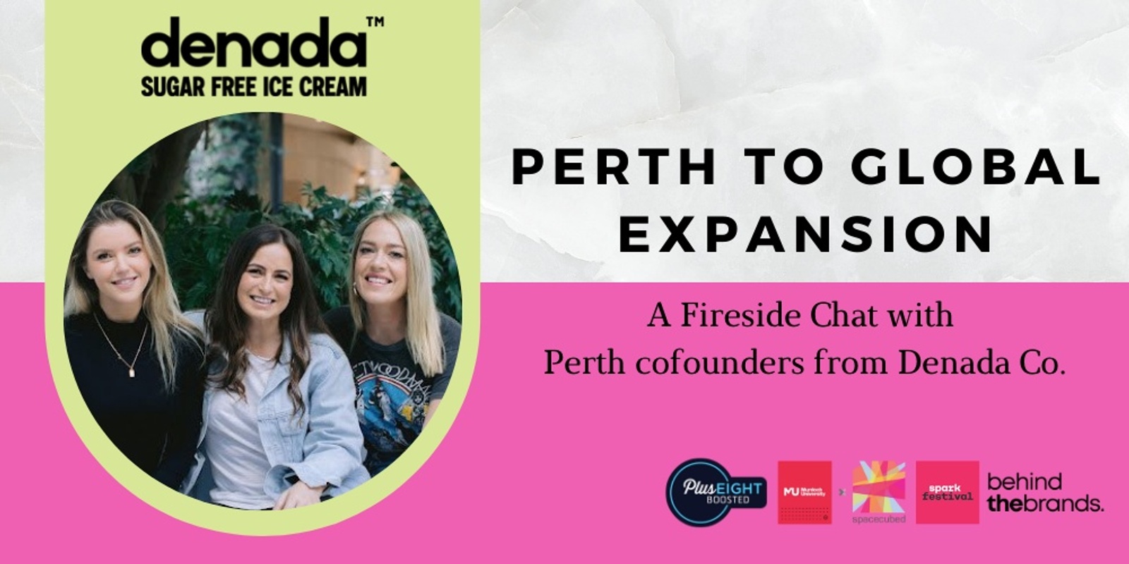 Banner image for Boosted Series: Female Founders Lunch with Denada Co, from Perth to Global Expansion